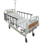 5 Inch Castors Three Crank Clinic Manual Hospital Bed Mobile