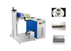 Wholesale Portable 20W Fiber Laser Marking Machine For Stainless Steel / Metal from china suppliers