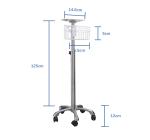White Patient Monitor Trolley 30kg Load Capacity for Emergency