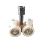 Shower Room Sliding Glass Door Rollers Stainless Steel Smooth Operation