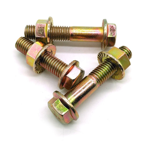 Plain Finish M8 Flange Titanium Bolts Perfect for in Various Industrial Machines