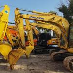 Original Color Used Komatsu PC130 Crawler Excavator for Construction Application