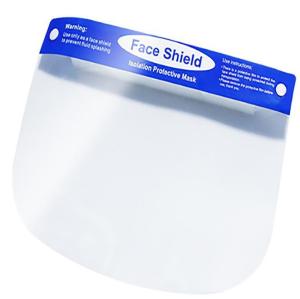 Wholesale Anti Wear Antibacterial Full Face Shield Thickness 0.2mm Transmittance 95% from china suppliers