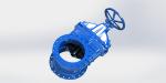 Flange Connection Outside Screw Yoke Gate Valve Soft Sealing