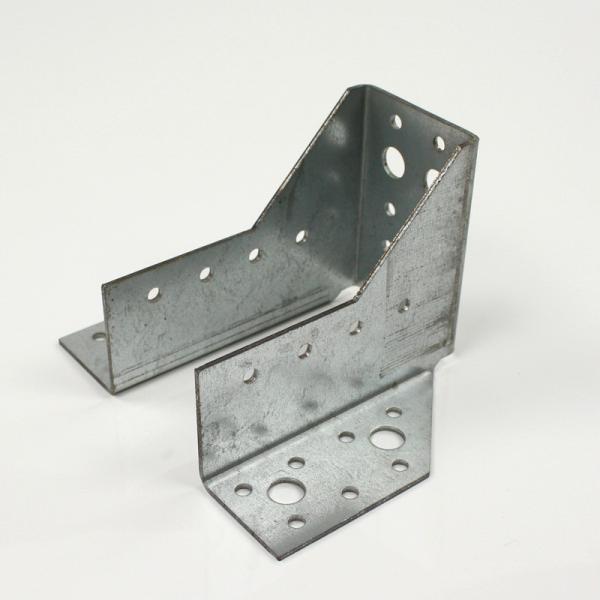 2x6 Steel Joist Hangers, 20 Gauge Double Shear Face Mount Rafter Brackets for