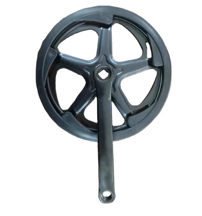 48T 170 Mm Black Road Bicycle Crankset Bike Accessories Wear Resistance