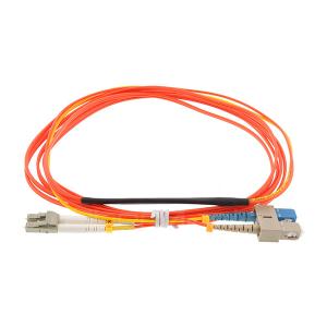Wholesale LC To SC OM1 Mode Conditioning OFNR Fiber Optic Patch Cable Orange from china suppliers