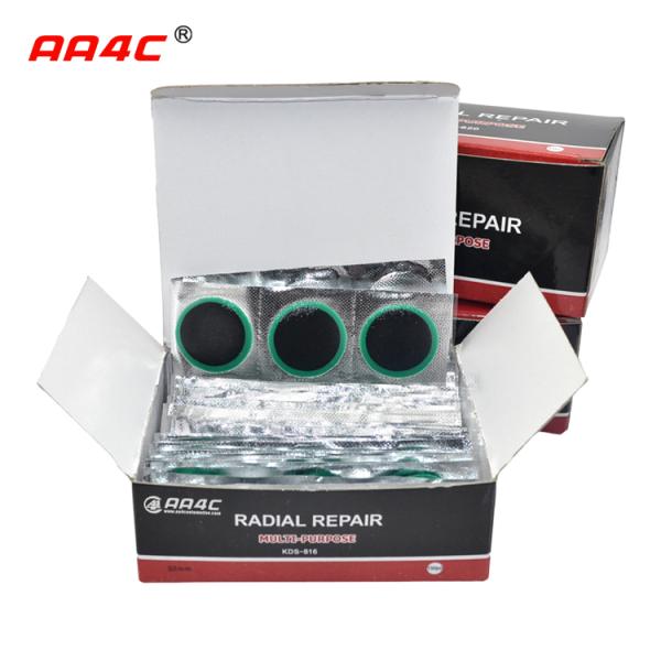 AA4C round square full range size Euro US type tire repair patches mushroom cold repair plug patch nail tire repair patc