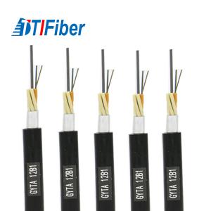 Wholesale GYTA Fiber Optic Cable Optical Aluminum Tape 2 - 288 Core Strand G652d SM from china suppliers