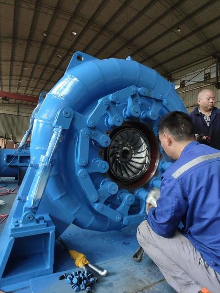 300-3000rpm Water Turbine Generator With ≥50 Years Service Life 50Hz/60Hz Rated
