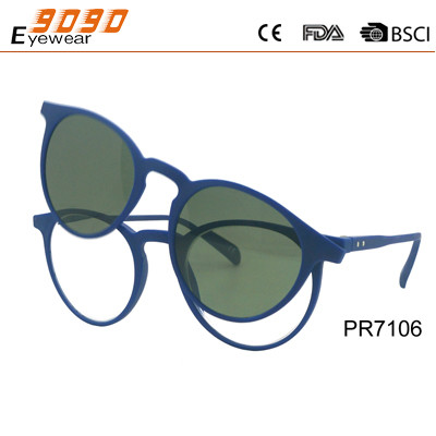 2017 new style individual reading glasses also sunglasses，,made of PC frame
