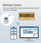 5A 220V Lora Three Phase Prepaid Energy Meter Smart Meter For Prepayment