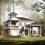 Light Steel Frame Homes 300km / H Resistant Cyclone Tropical Storm Modern Prefab