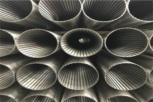 China SS304 SS316 SS321 Stainless Steel Filter Screen / Wedge Wire Filter Elements on sale