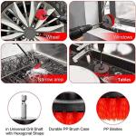 Car Cleaning Brushes Set Includes 5 Soft Premium Detail Brush Auto Wheel Brush