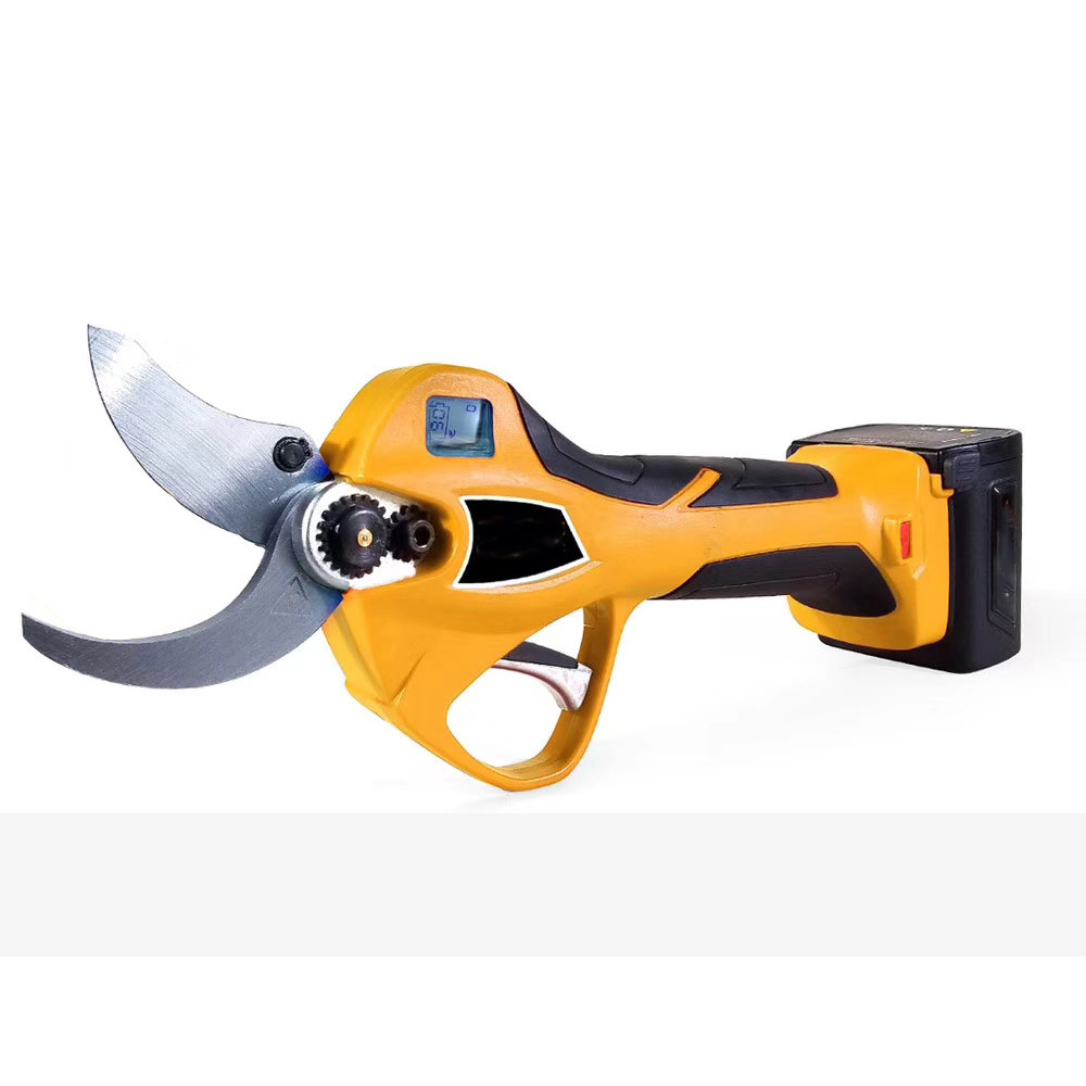 Swansoft pruning scissors 4.0cm electric pruner with LED and Finger Protection