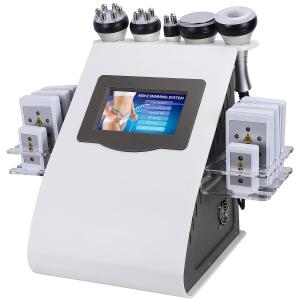 Wholesale 6 In 1 Body Slimming Massager Anti Cellulite Skin Tightening Fat Cavitation Machine from china suppliers
