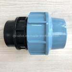 Light Color Italy PP Compression Fittings Water Plastic 3 Way Tee Wall Thickness