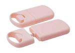 Pink Color Perfume Tester Bottle 30ml Pocket Size Mist Pump Sprayer Silk