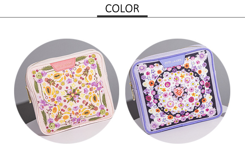 Women Polyester Multifunction cosmetic toiletry bag
