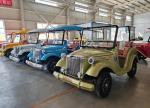 8 Seats Classic Golf Cart Steel Frame Iron Shell Stamping Body 5kw 48V*150AH
