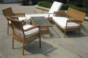 Wholesale 5pcs cheap patio rattan furniture from china suppliers
