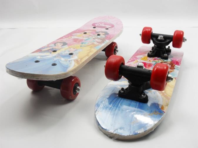 Disney kids skateboard 17 inch mini plastic skate aluminum truck promotional gift