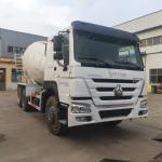 HOWO 375 Used Cement Trucks Old Concrete Mixer