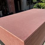 Veneer Faced Plywood MDF Board Multicolor UV Resistant Square Edge