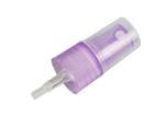 Transparent Purple Perfume Pump Sprayer 18/410 Half Cover Custom Tube Length