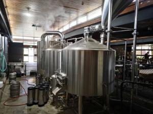 Wholesale 15BBL Beer Brewing Equipment Two SS304 Vessels In Brewhouse from china suppliers