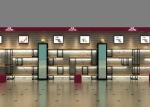 Interior Decoration Design Shoe Shop Display Stands For Women / Men's Shoes