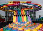 Holiday Village Amusement Big Long Pool Slide Water Park Playground 22 Meters