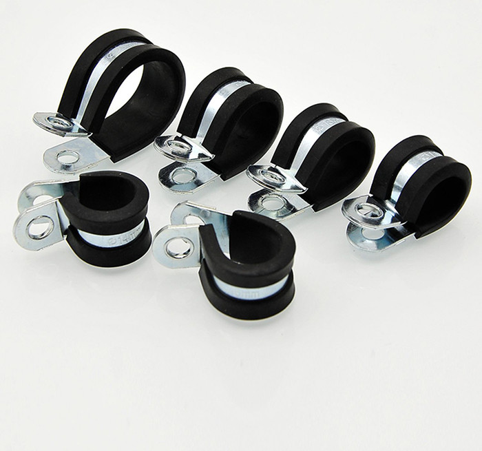 HSBRK Brake Hose Lock Clip Blue Anodized For Attaching Panel