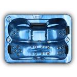 3 Person Acrylic Massage Bathtub 1800L Outdoor Whirlpool Hot Tub