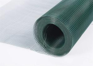 Wholesale Playground Green PVC Coated Steel Wire Mesh Rolls , Stainless Steel Welded Wire Panels from china suppliers