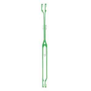 Wholesale 380mm J Type Leno Healds Green Plastic Rapier Loom Parts JW-0096 from china suppliers