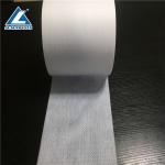 S Cut Adhesive Side Tape Elastic Nonwoven Fabric Roll Diaper In White Color