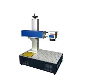 Wholesale 30W Fiber Laser Marking Machine For Glass Metal Leather from china suppliers