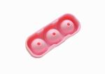 3 Even Whiskey Silicone Ice Trays 13.5*7*4.5cm Size 3 Hole Spherical Ice Cube