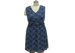 Lace Pattern Knee Length Casual Summer Dresses , Ladies Holiday Dresses Round