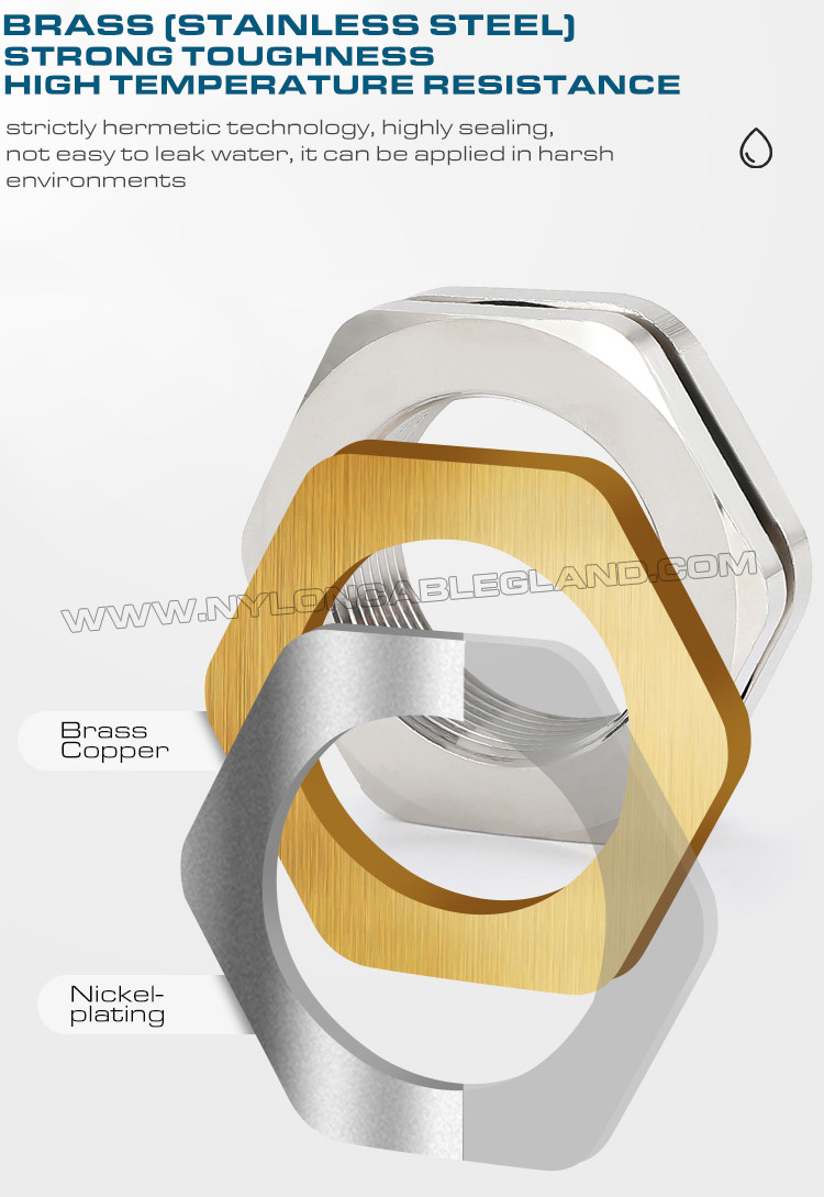 PG, Metric, NPT, G Thread (Male/Female) IP68 Metal Reducers (Convertors, Adaptors, Reducing Nipples, Reduction Fittings)