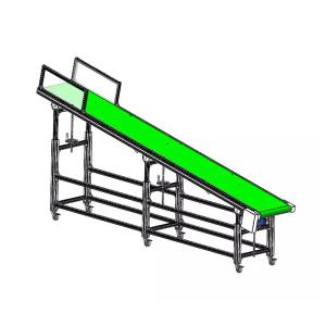 Wholesale Flat 6m CNC Aluminum Frame Roller Belt For Workstation from china suppliers