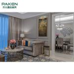 Modern Design Walnut Wood Hotel Living Room Furniture