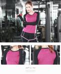 CPG Global Women Breathable Polyester Spring Long Sleeves Gym Running Sports T