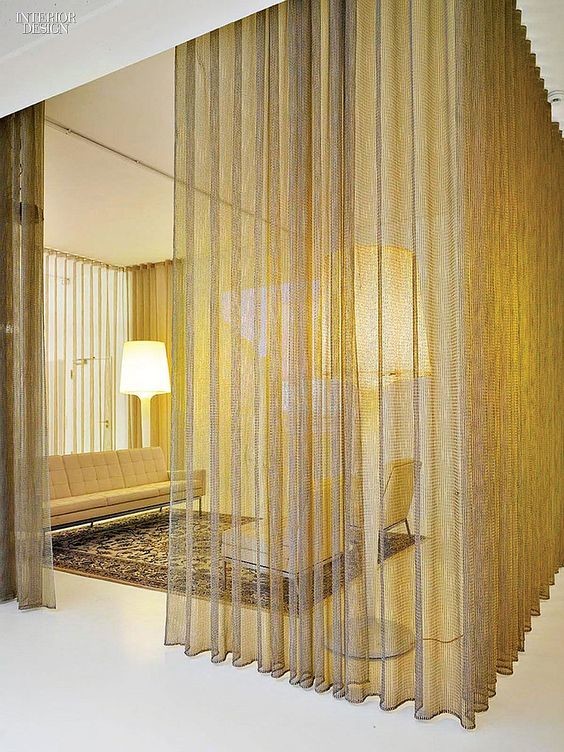 Corrosion Resistant Stylish Metal Coil Drapery With Rails / Other Fittings