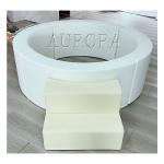 Soft Play Set Equipment Outdoor White With Nude Color Package Set For Kids