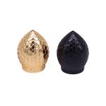 Electroplate Die Casting Bottle 42x31mm Zamak Perfume Caps