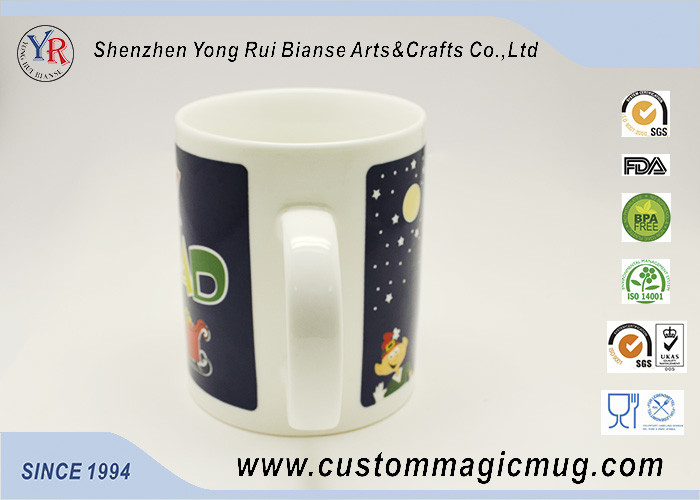 Heat Sensitive Magical Personalized Kids Mugs Color Change For Christmas Gift