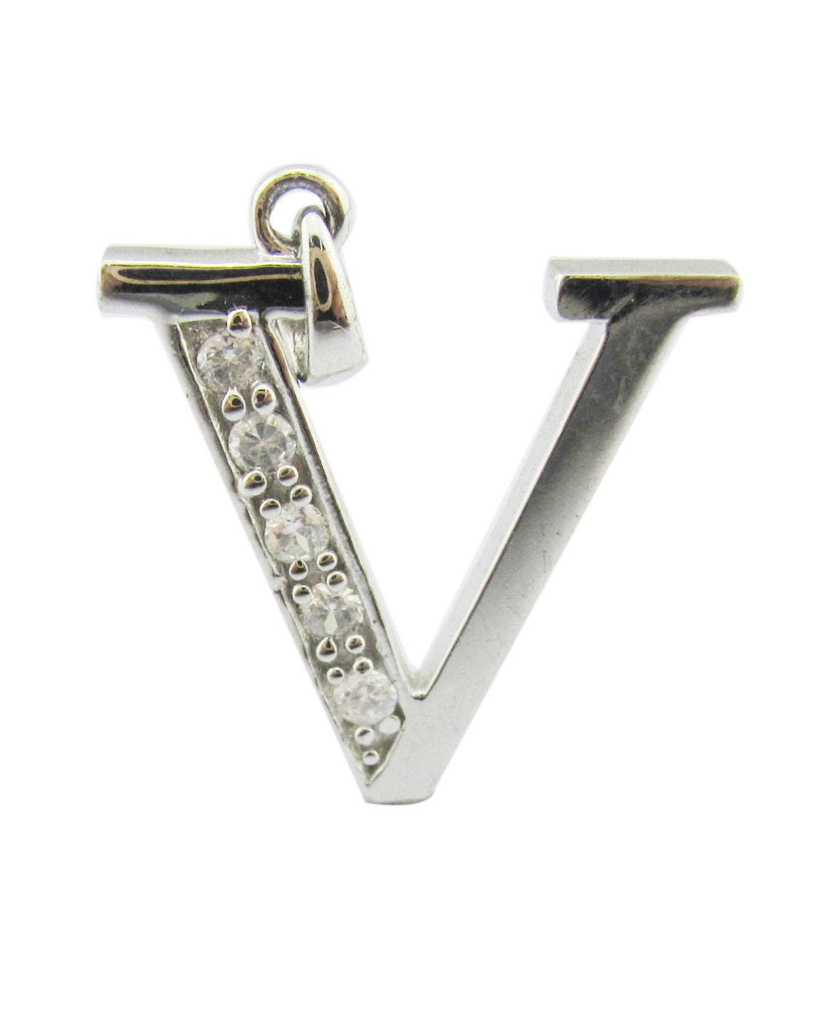 I LOVE U Pendant Sparkling Sterling Silver A Z Alphabet Pendant pieces of jewelry Love Story Iced out pendant
